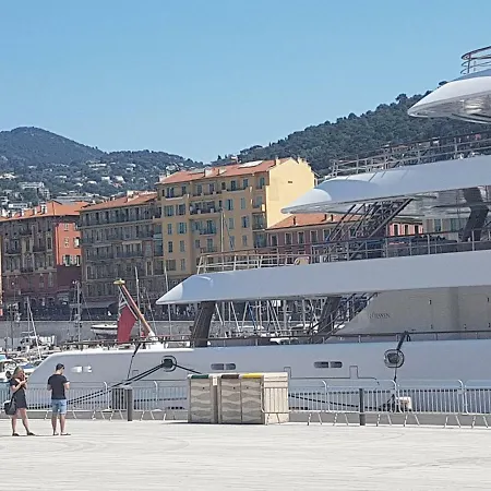 Les Palmiers A 700m De La Apartamento Niza
