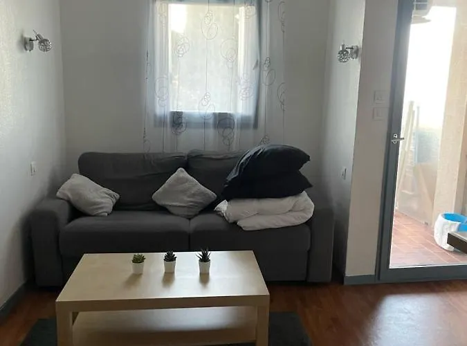 Les Palmiers A 700m De La Lägenhet